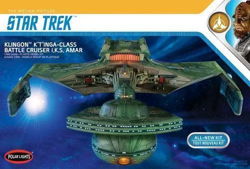 950M 1/350 Star Trek Klingon K t inga Plastic Model Kit