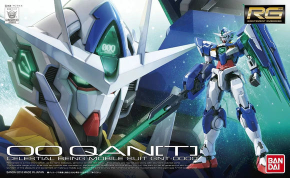 RG OO QAN[T] (1/144th Scale) Plastic Gundam Model Kit