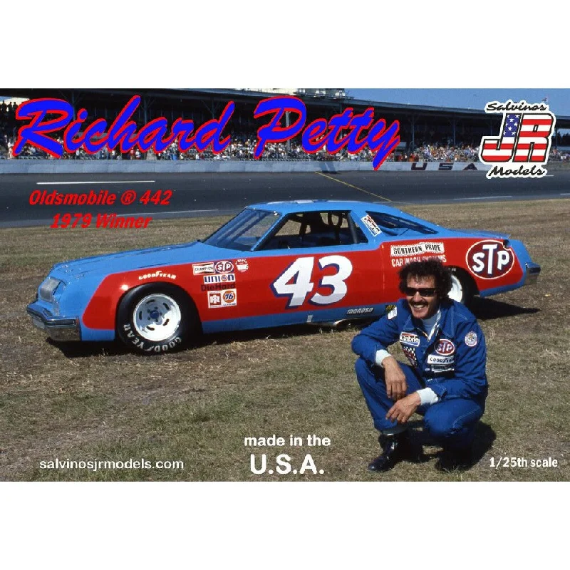 RPO1979D 1/25 Richard Petty 43 Oldsmobile 442 Winner 1979 Plastic Model Kit