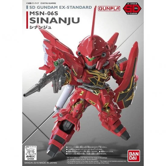 SD EX-Standard 013 Sinanju Plastic Gundam Model Kit