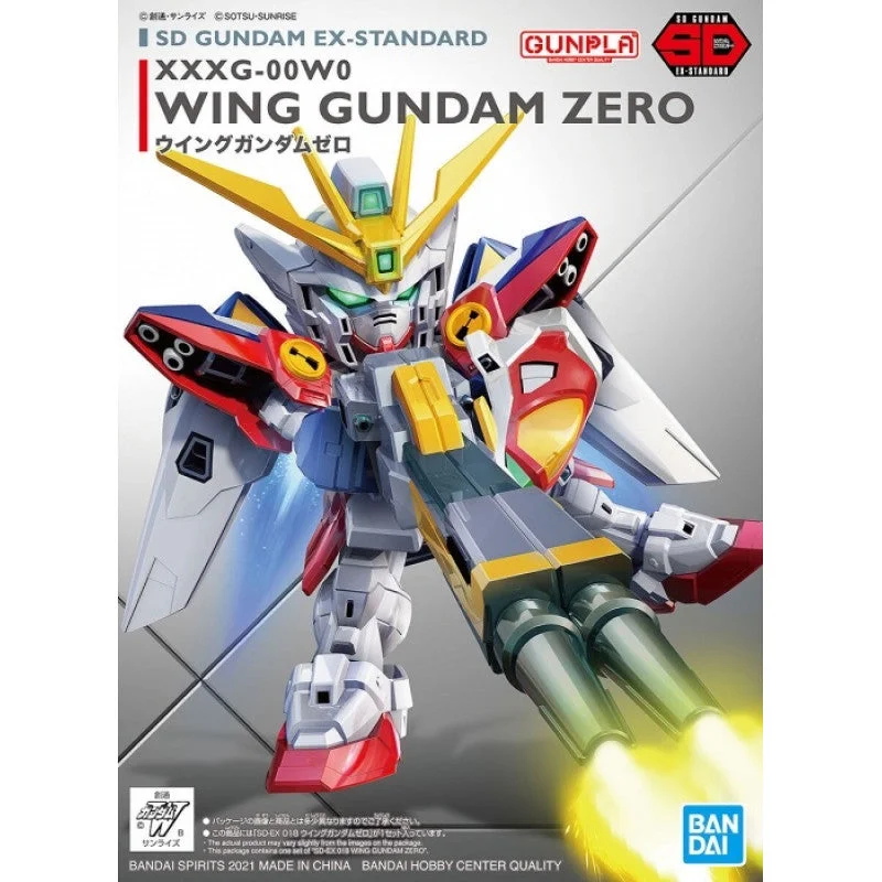 SD Gundam EX-Standard Wing Gundam Zero Plastic Gundam Model Kit