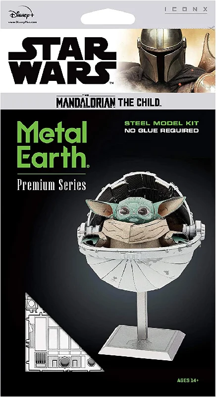 Star Wars Mandalorian The Child Metal Earth Model Kit