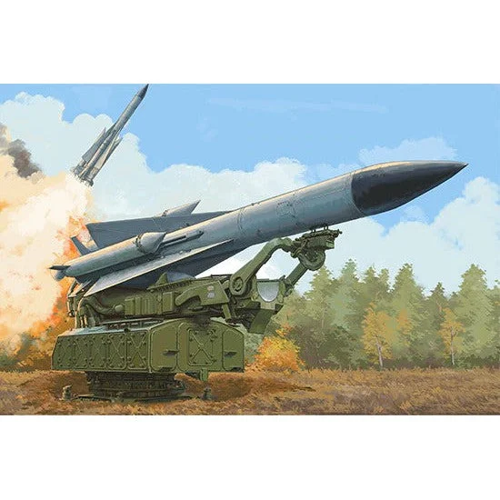 09550 1/35 Russian 5V28 of 5P72 Launcher SAM5 Gammon Plastic Model Kit