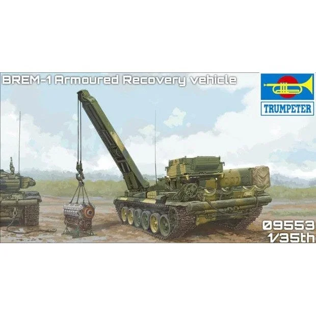 09553 1/35 Russian BREM1 Armoured Recovery Vehicle Plastic Model Kit