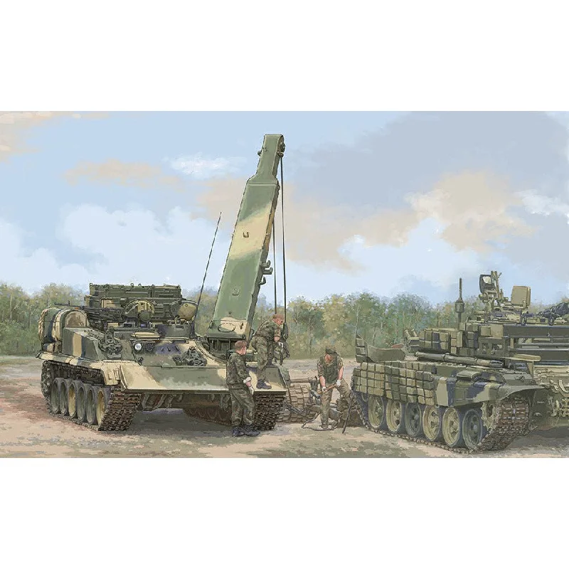 09554 1/35 Russian BREM1M Armoured Recovery Vehicle Plastic Model Kit