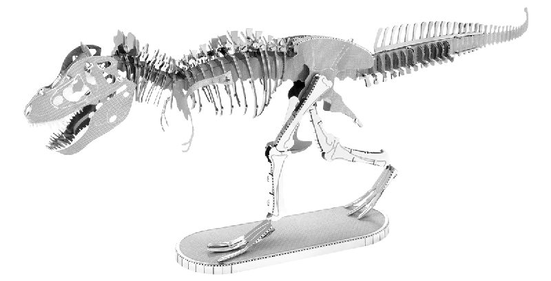 Tyrannosaurus Rex Skeleton Metal Earth Model Kit