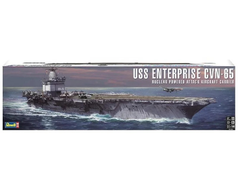 USS Enterprise Aircraft Carrier (1/400 Scale) Boat Model Kit