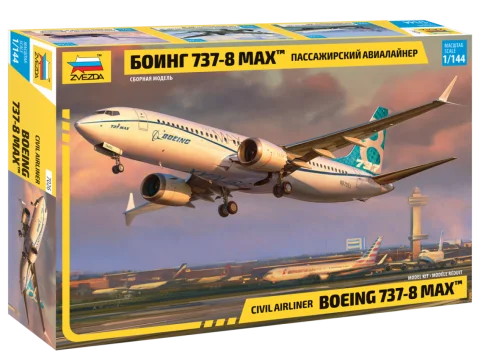 Boeing 737-8 MAX 1/144 Scale Plastic Model Kit