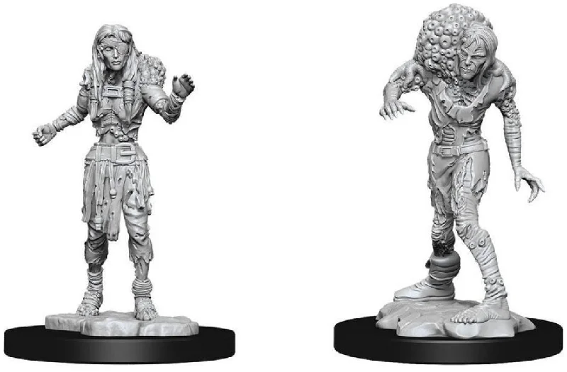 D&D Nolzurs Marvelous Unpainted Miniatures Drowned Assassin & Drowned Asetic ( 2 figures )