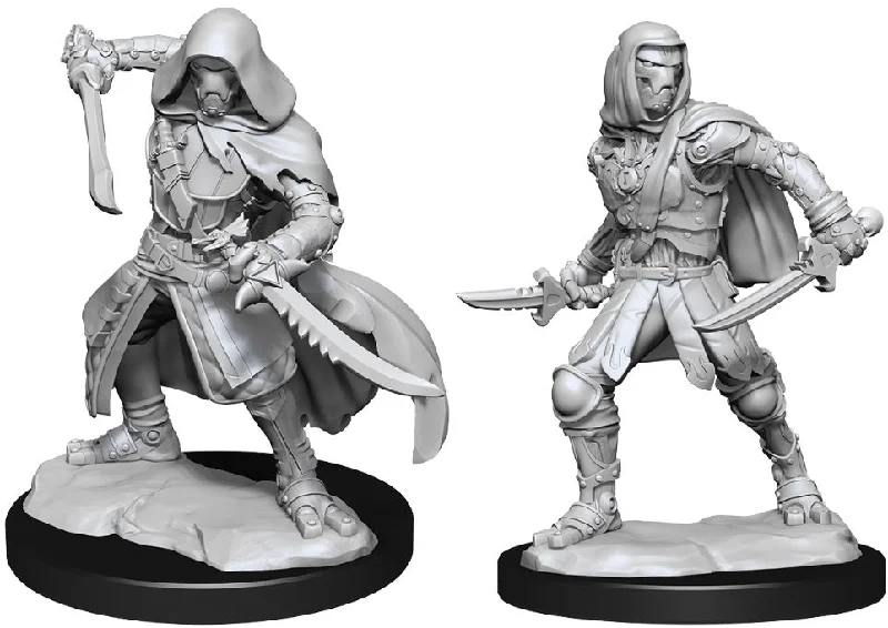 D&D Nolzurs Marvelous Unpainted Miniatures Warforged Rogue ( 2 figures )