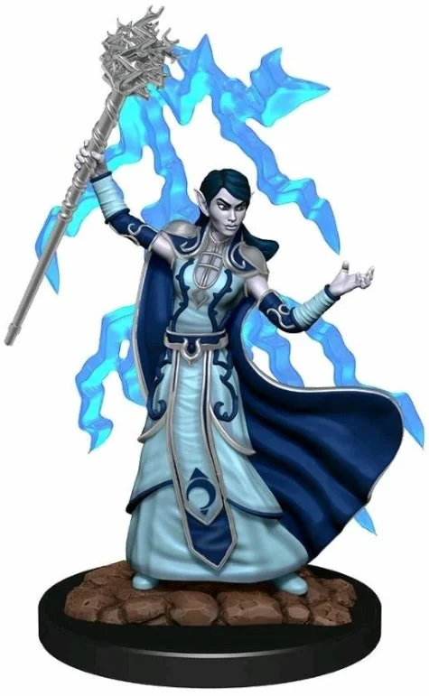 D&D Premium Painted Figures Elf Wizard Female