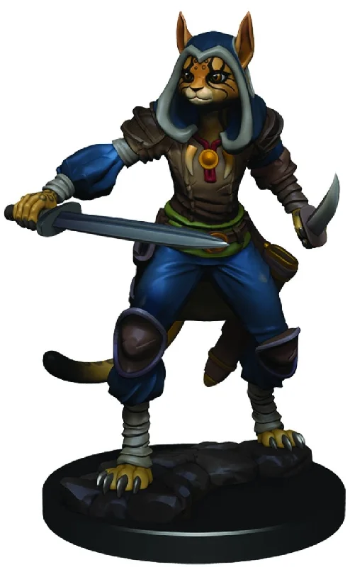 D&D Premium Painted Figures Female Tabaxi Rogue