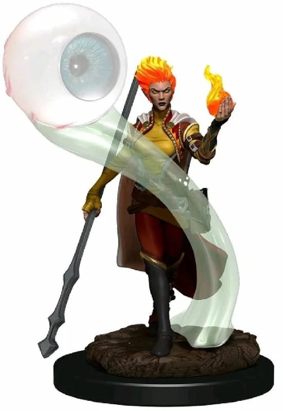 D&D Premium Painted Figures Fire Genasi Wizard Female