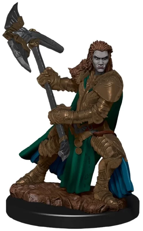 D&D Premium Painted Figures Half-Orc Fighter Female