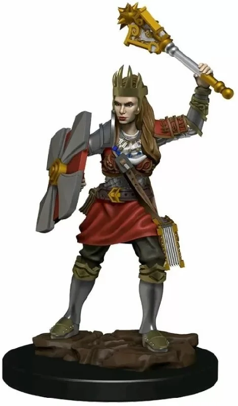 D&D Premium Painted Figures Human Cleric Female