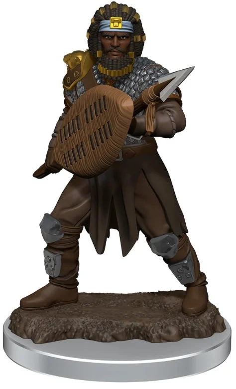 D&D Premium Painted Figures Human Fighter Male