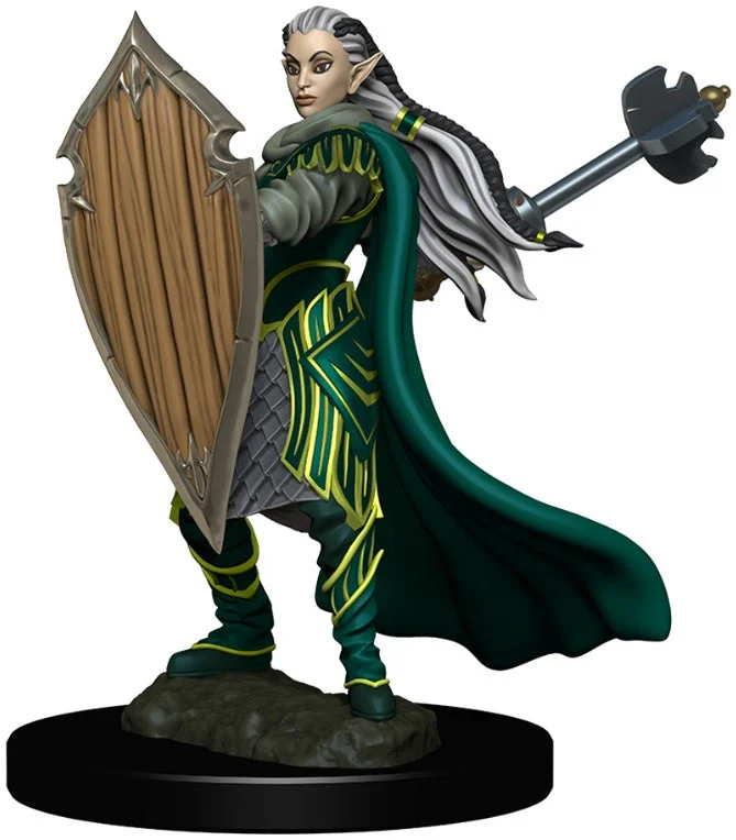 D&D Premium Painted Figures Elf Paladin Female