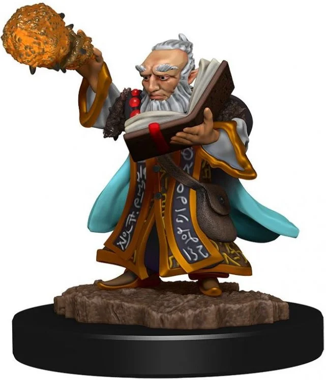 D&D Premium Painted Figures Gnome Wizard Male