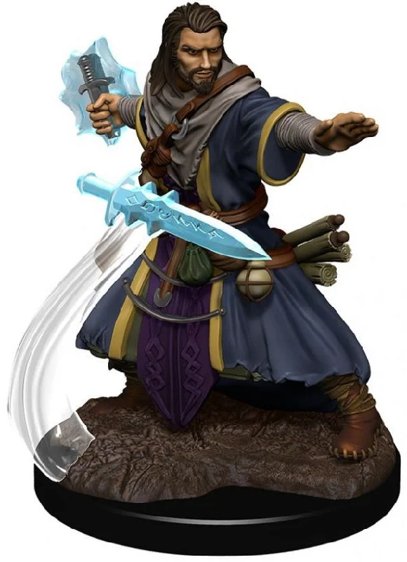 D&D Premium Painted Figures Human Wizard Male