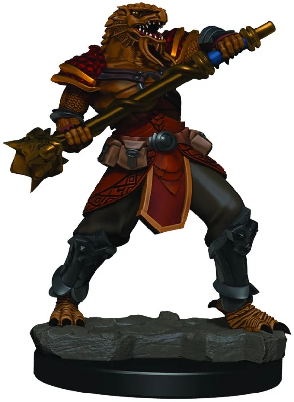 D&D Premium Painted Figures Male Dragonborn Fighter