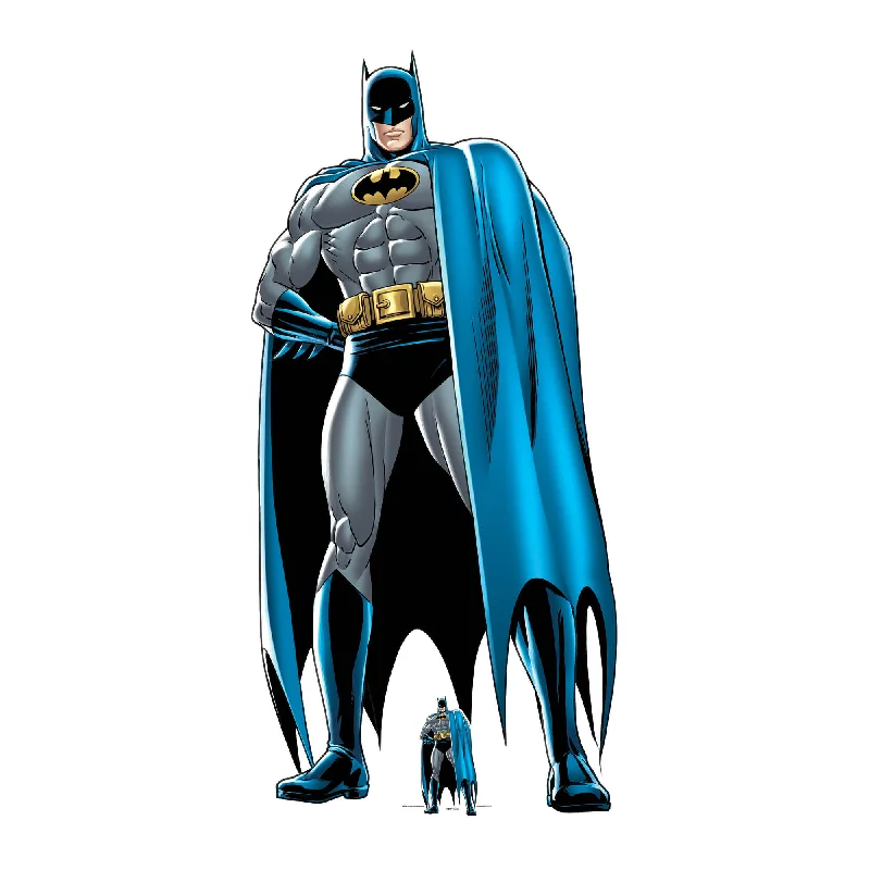 Batman Comic Style Cape Cardboard Cutout