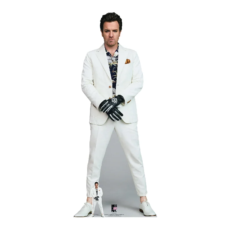 Black Mask Ewan McGregor Birds of Prey Cardboard Cutout