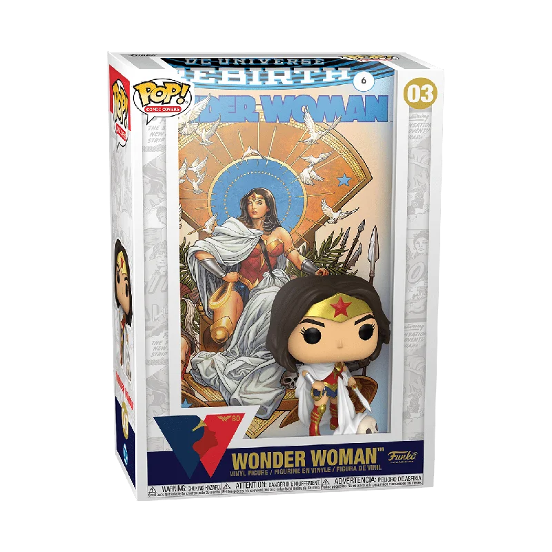 Pop Vinyl Comic Cover: Ww 80Th (Rebirth) On Throne