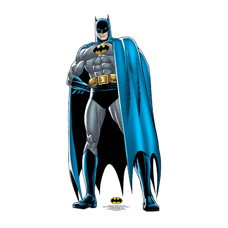 Small Batman Comic Book Style Star Mini Cardboard Cutout