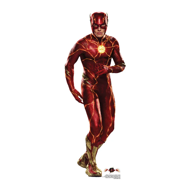 The Flash Ezra Miller Action Pose 2023 Star Mini Cardboard Cutout