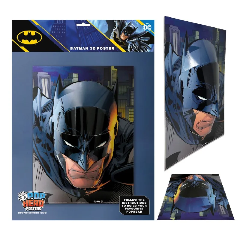 Batman (The Cowl, The Scowl) 3D Pop Head Poster