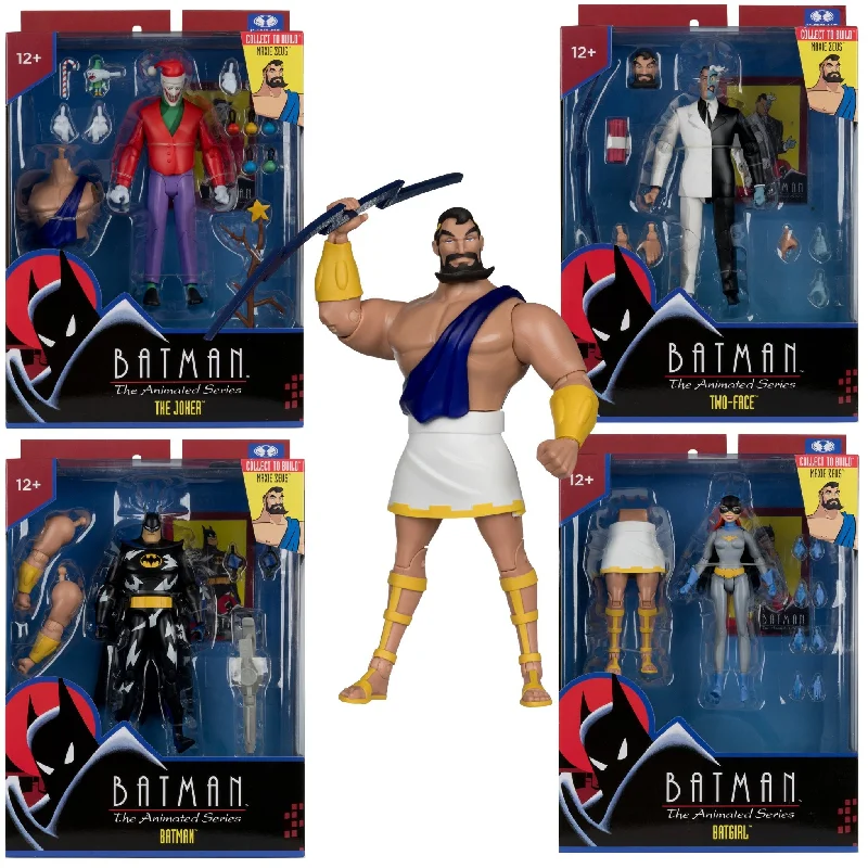 DC Direct Exclusive Batman -  The Animated Series COMPLETE SET OF 4 (Maxie Zeus BAF)