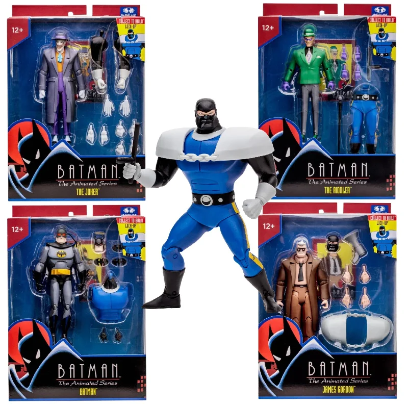 DC Direct Exclusive Batman - The Animated Series Wave 2 COMPLETE SET OF 4 (Lock Up BAF)